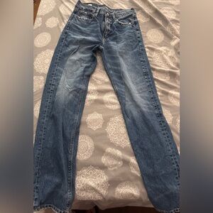American Eagle Outfitters Blue Straight Leg Jeans